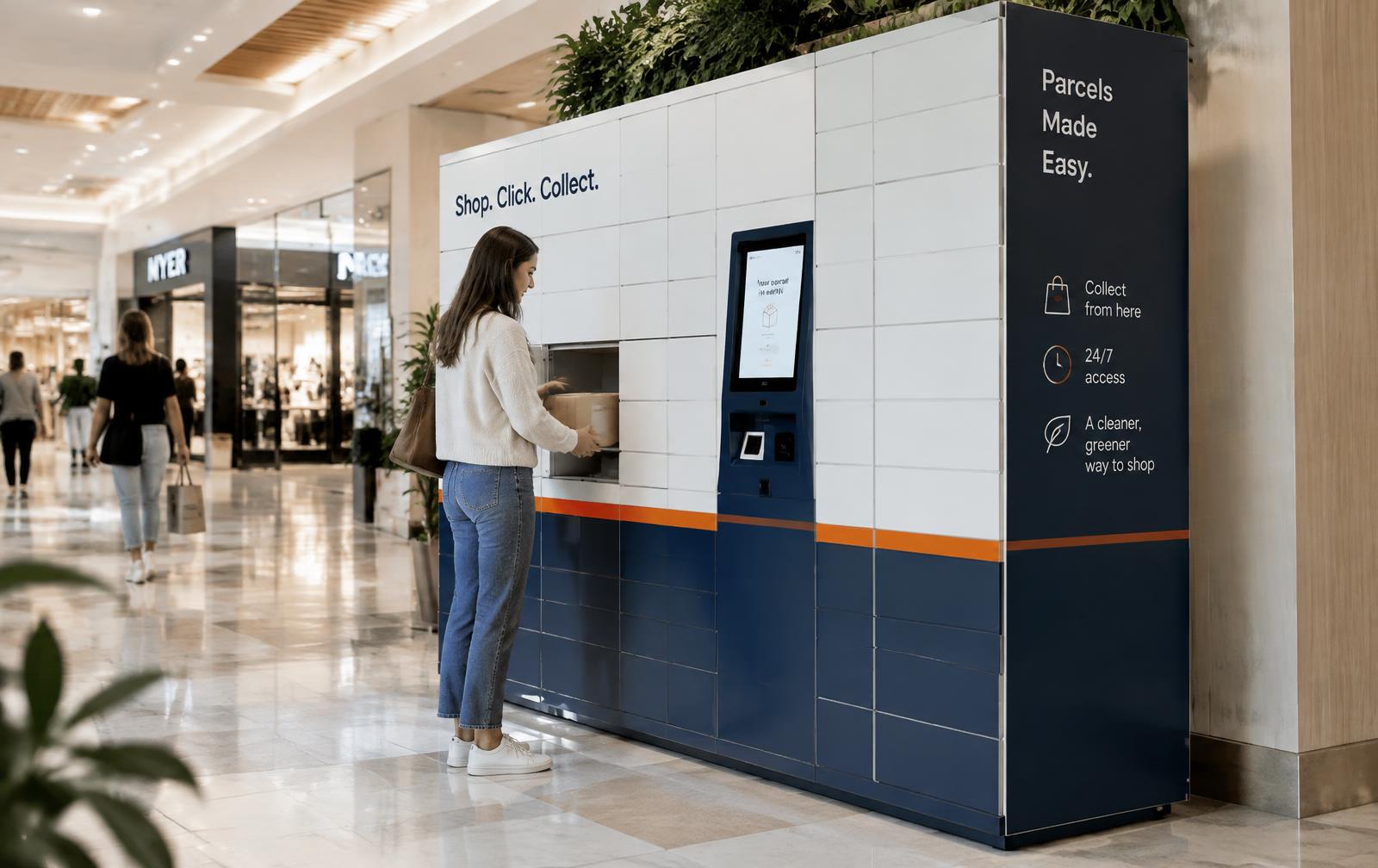 LinqMile Smart Lockers